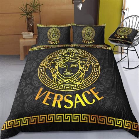 versace bedroom set|versace look a like bedding.